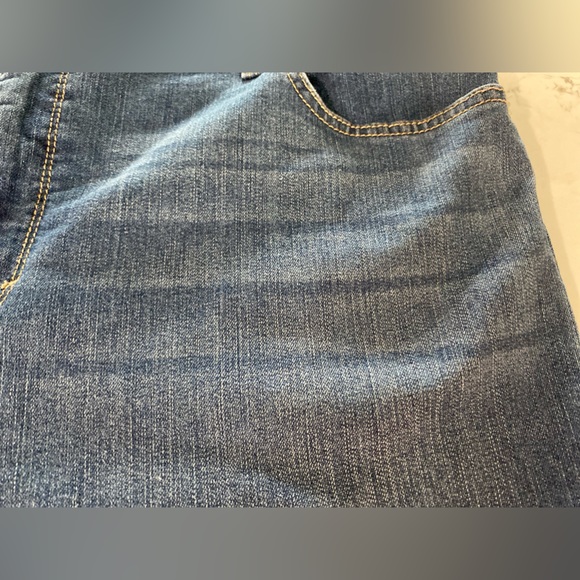 Gloria Vanderbild All-Around Slimming Effect Women Size 20 Blue Cropped Jeans - Picture 2 of 8